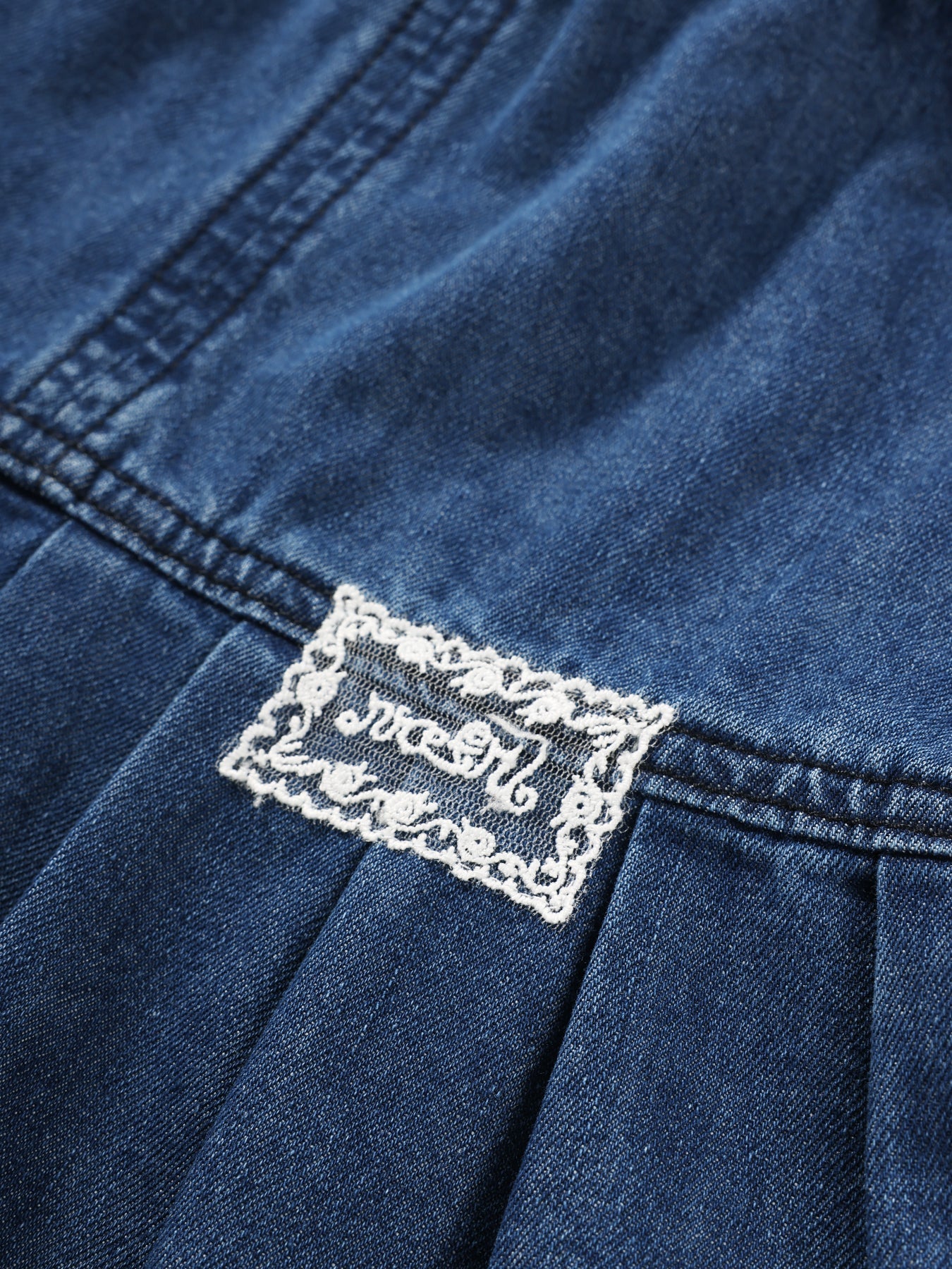 Girls Classic Denim Overall Dress Casual Outfit