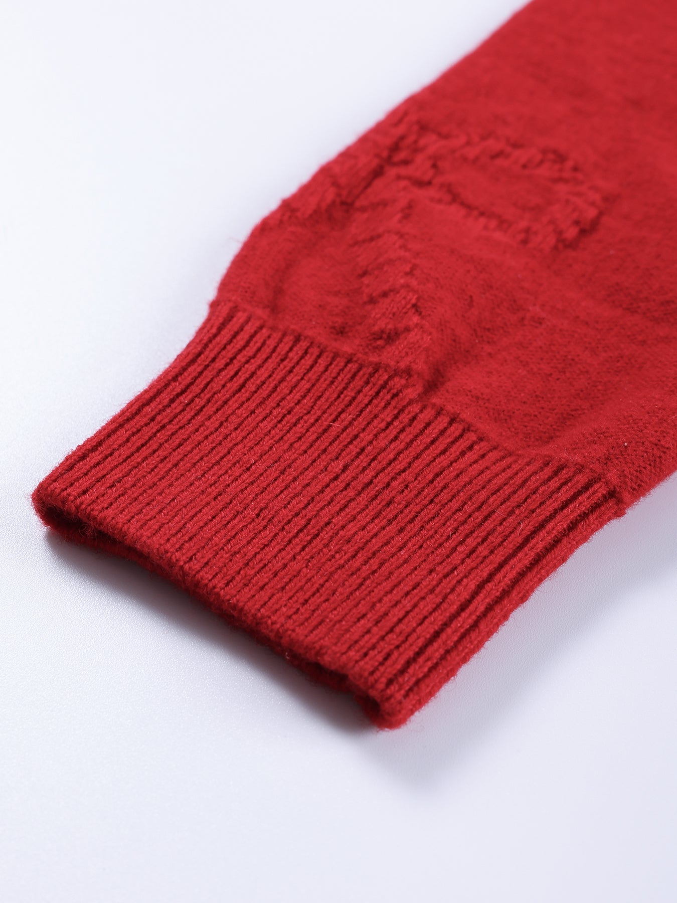 Girl's Solid Color Knit Cardigan Button Front Sweater