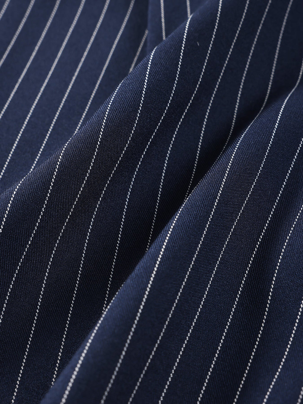 Kids Pinstripe Wide Leg Pants Elastic Waist