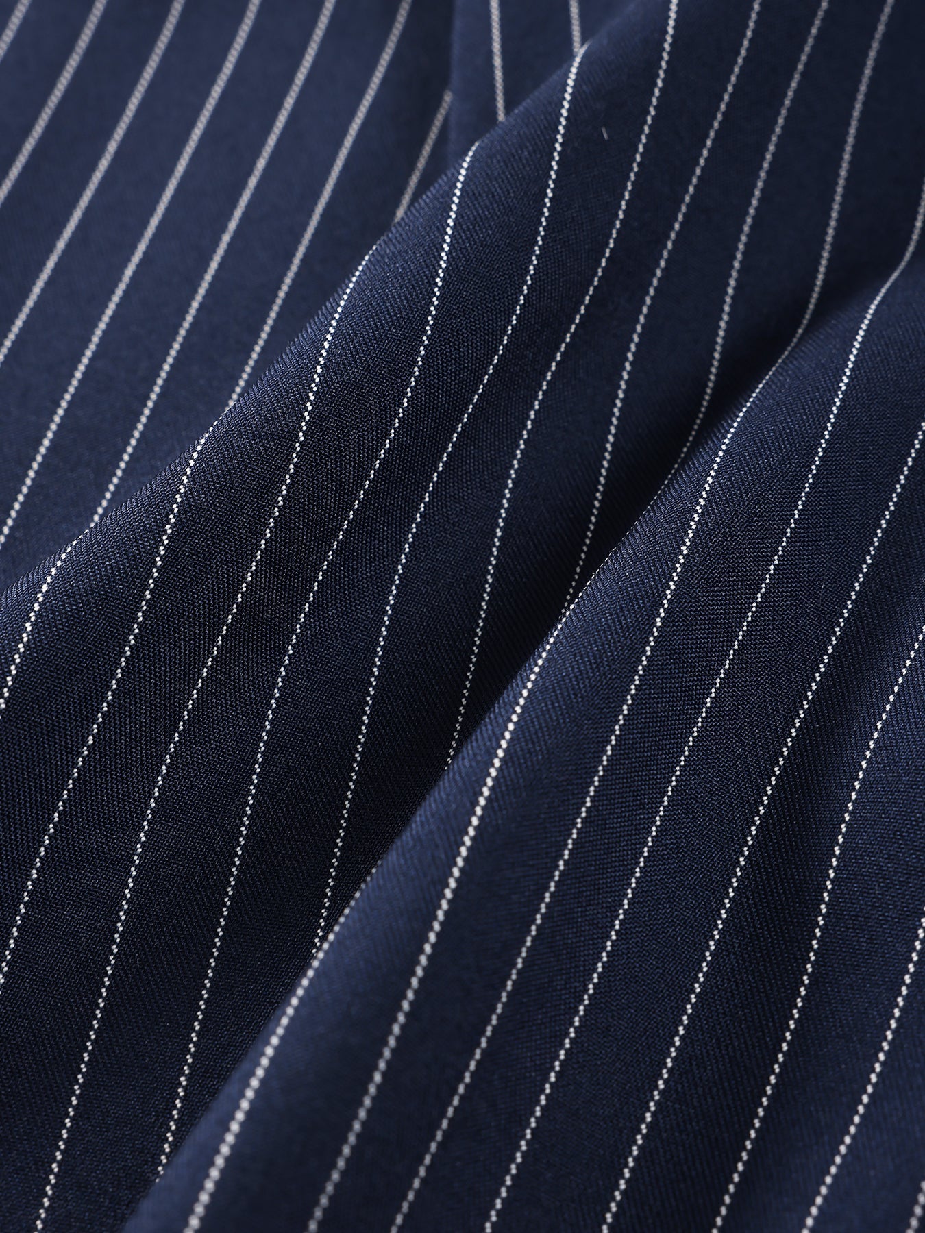 Kids Pinstripe Wide Leg Pants Elastic Waist