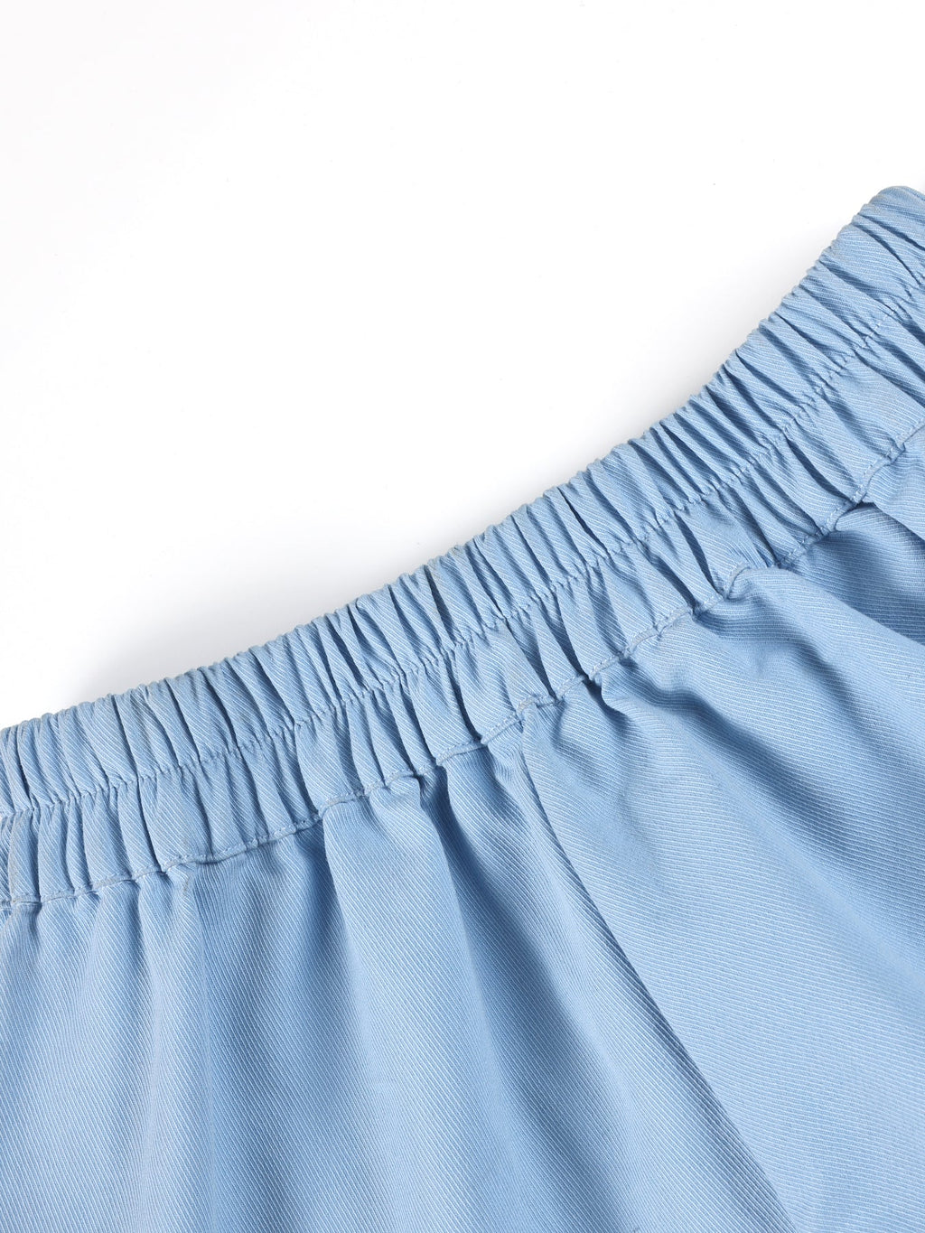 Girls Ruffle Hem Cotton Knit Summer Casual Shorts