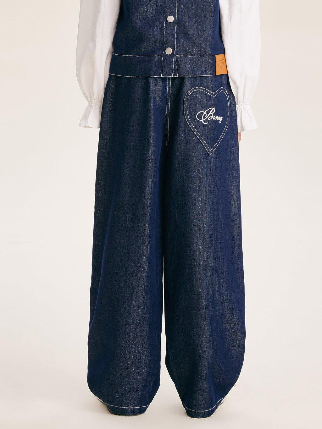 Girls' Denim Set - Stylish Casual Outfit for Kids