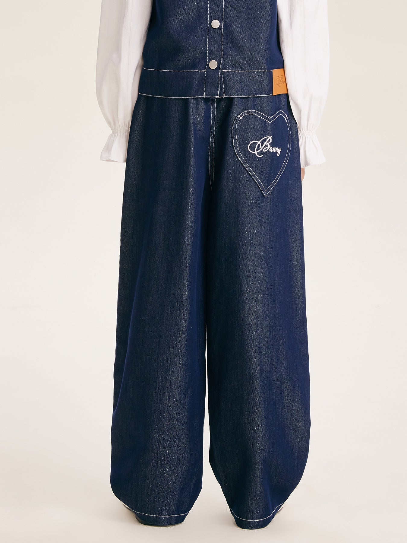 Girls' Denim Set - Stylish Casual Outfit for Kids