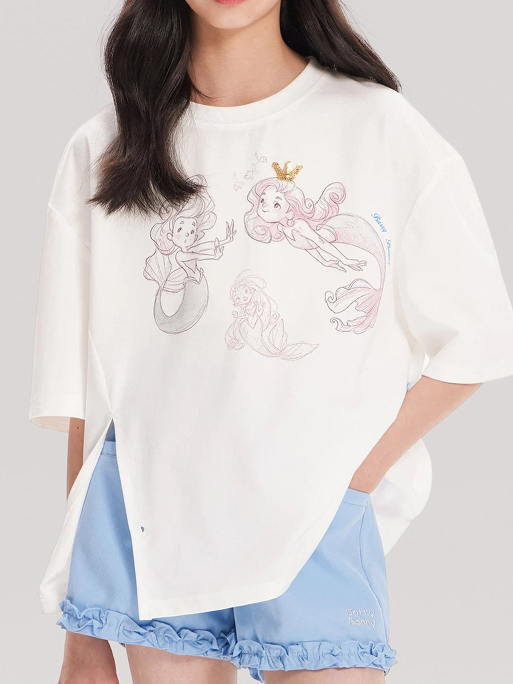 Kids Cartoon Graphic Short Sleeve T-Shirt Summer Top