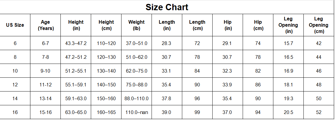 Girls High-Waist Slim Fit Soft Denim Pants