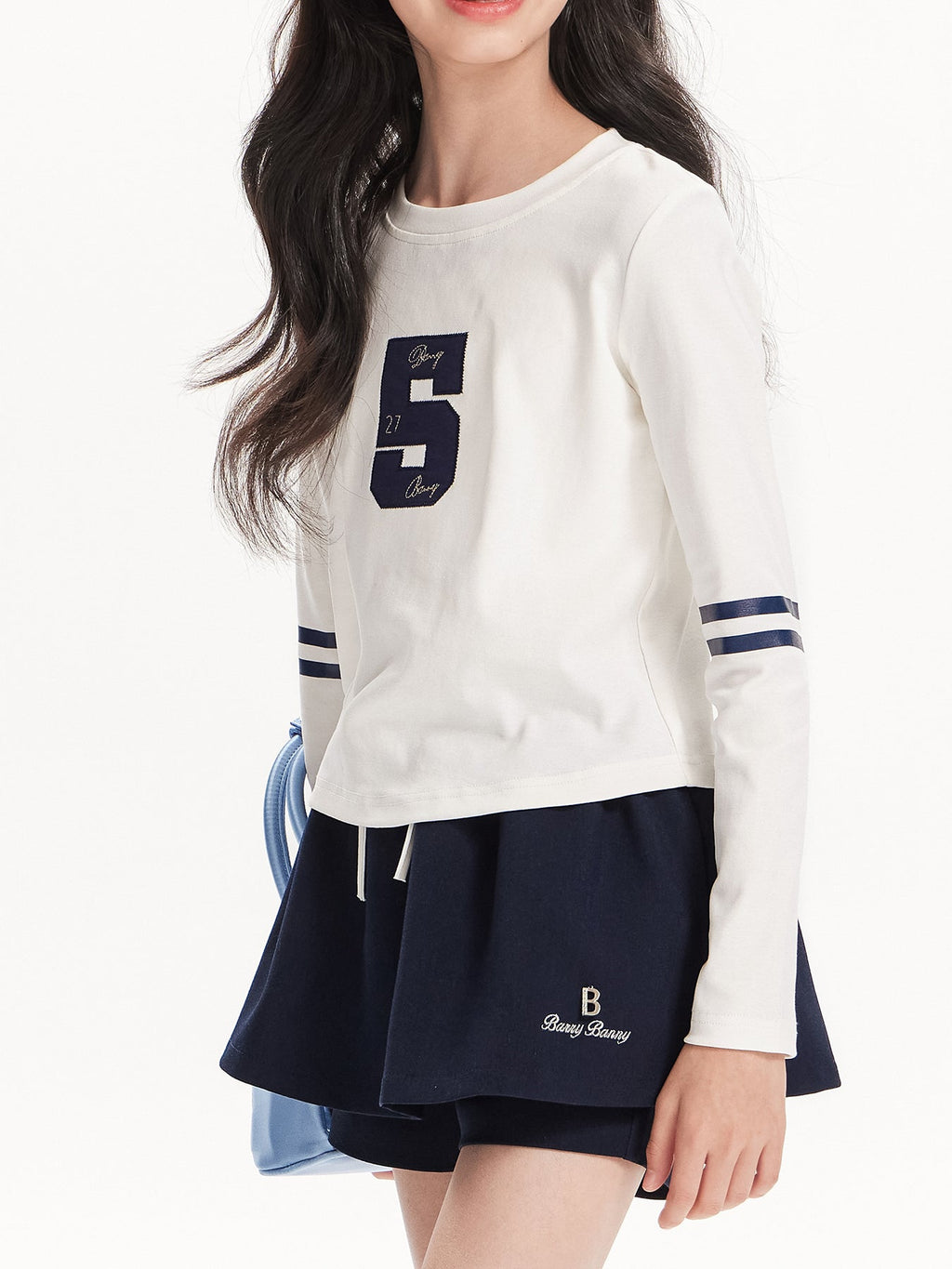 Girls Long Sleeve Graphic T Shirt Casual Crew Neck