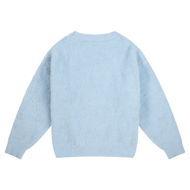 Kids' Cute Cat Knit Sweater