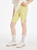 Girls Summer Yoga Shorts Soft Stretch Biker Pants