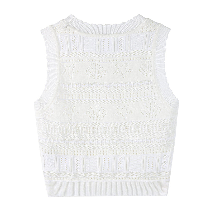 Girls Sleeveless Knit Tank Top Summer Casual Vest Shirt