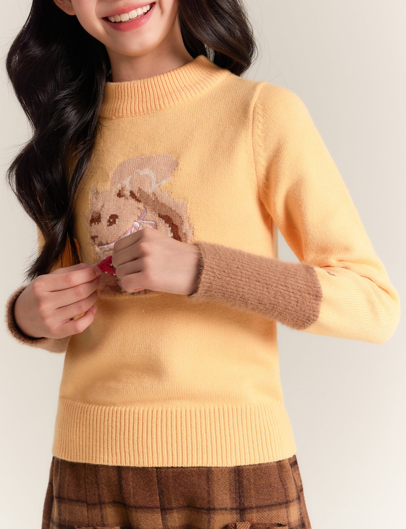 Kids' Cozy Knit Sweater – Soft & Stylish Fall Fashion