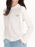Kids Long Sleeve Solid Color Slim Fit T-Shirt