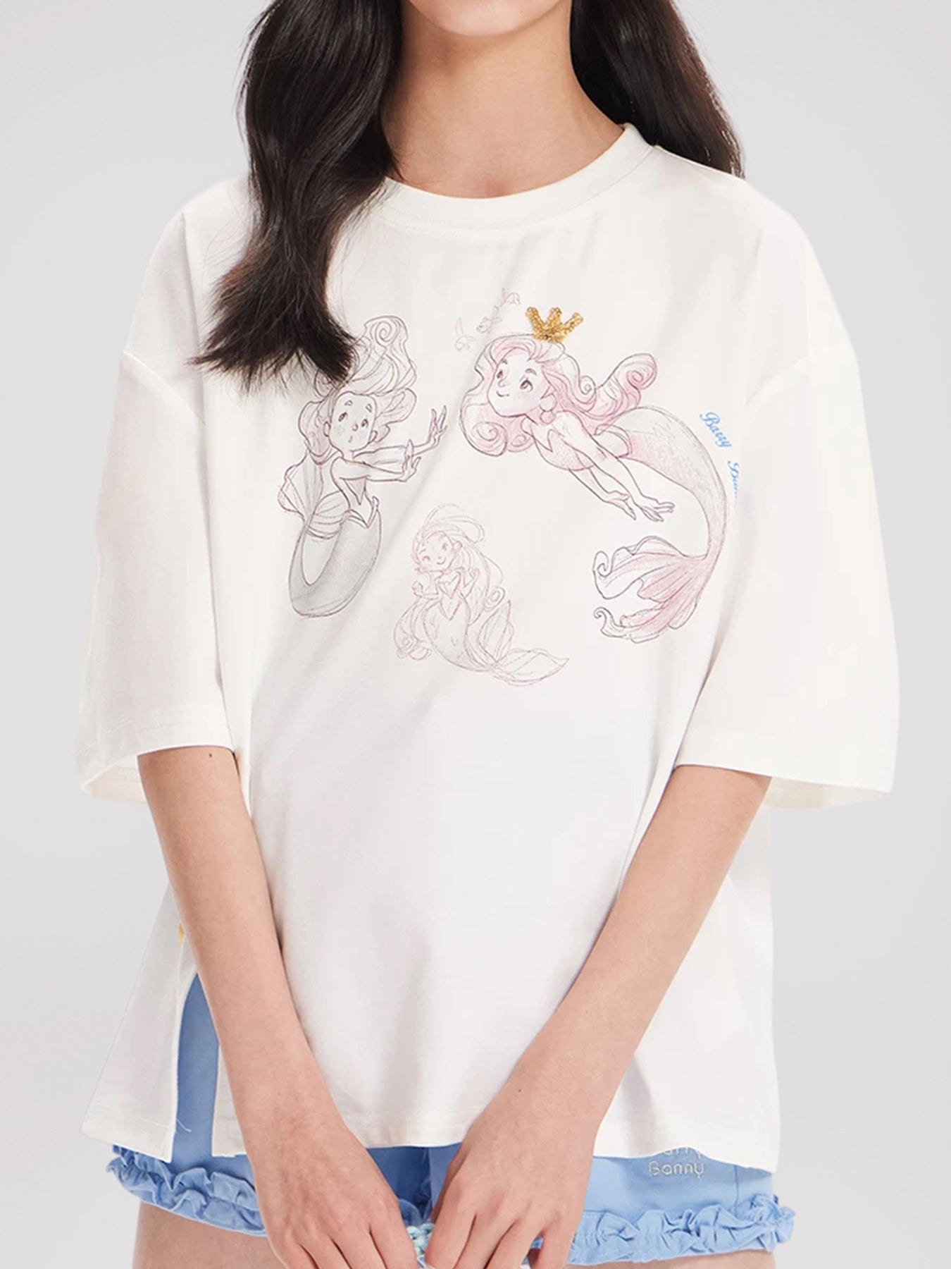 Kids Cartoon Graphic Short Sleeve T-Shirt Summer Top