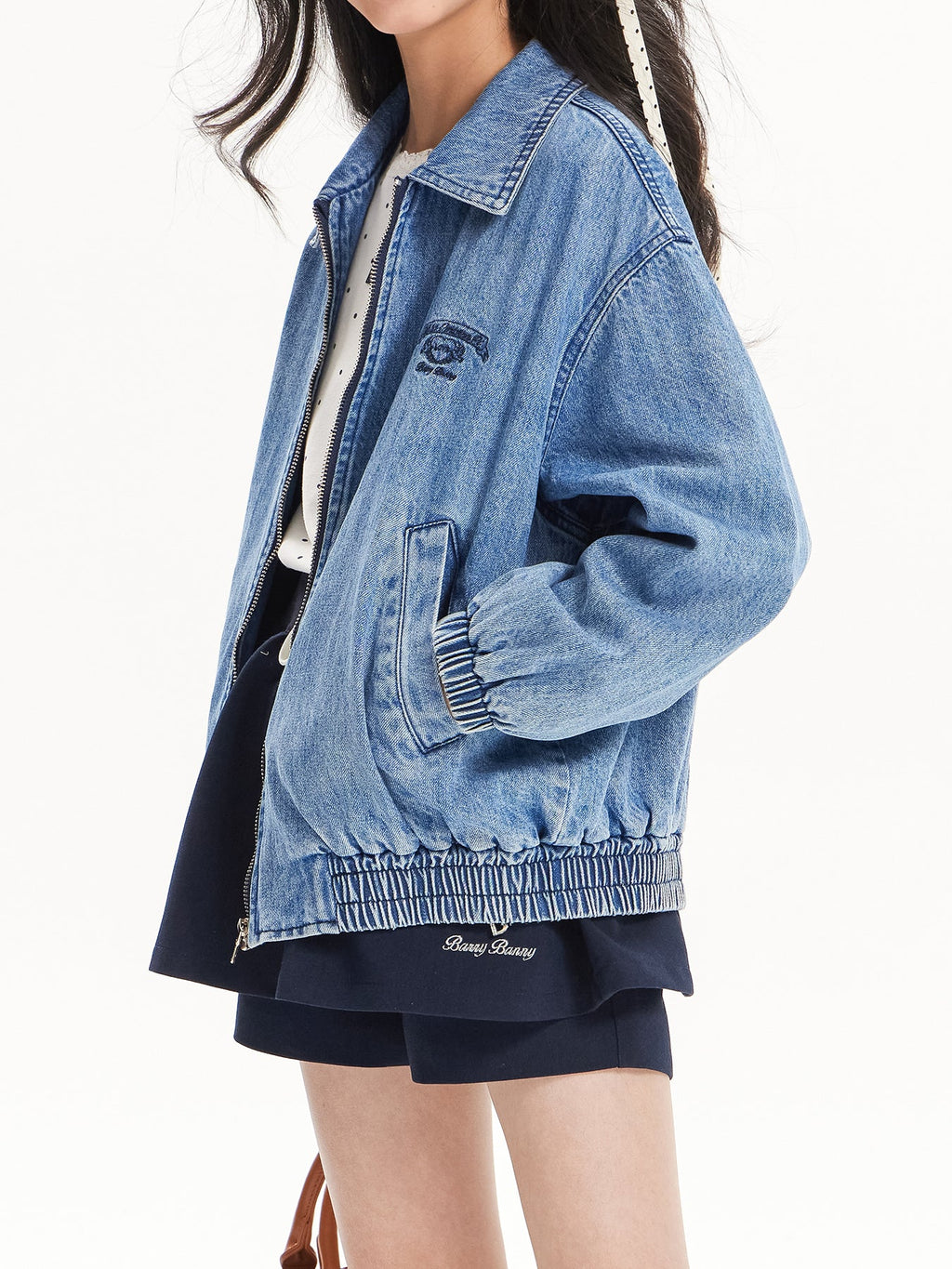 Vintage Denim Jacket for Kids - Retro Zip-Up Outerwear