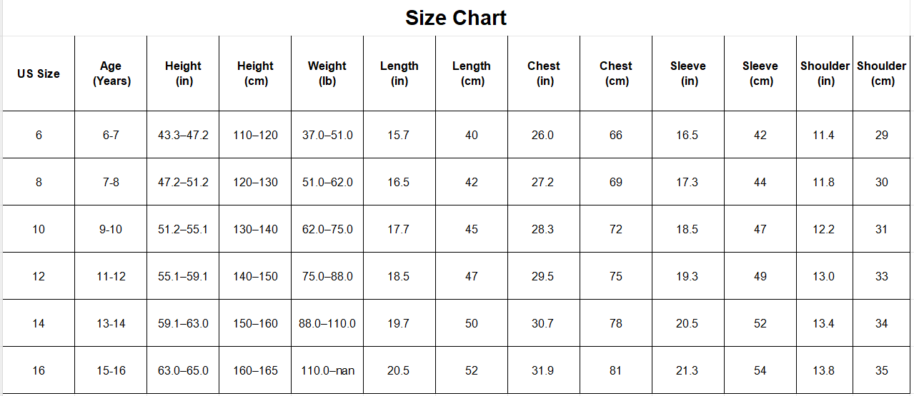 Girls Classic Solid Long Sleeve Crewneck Top