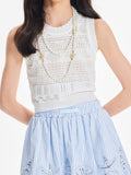 Girls Sleeveless Knit Tank Top Summer Casual Vest Shirt