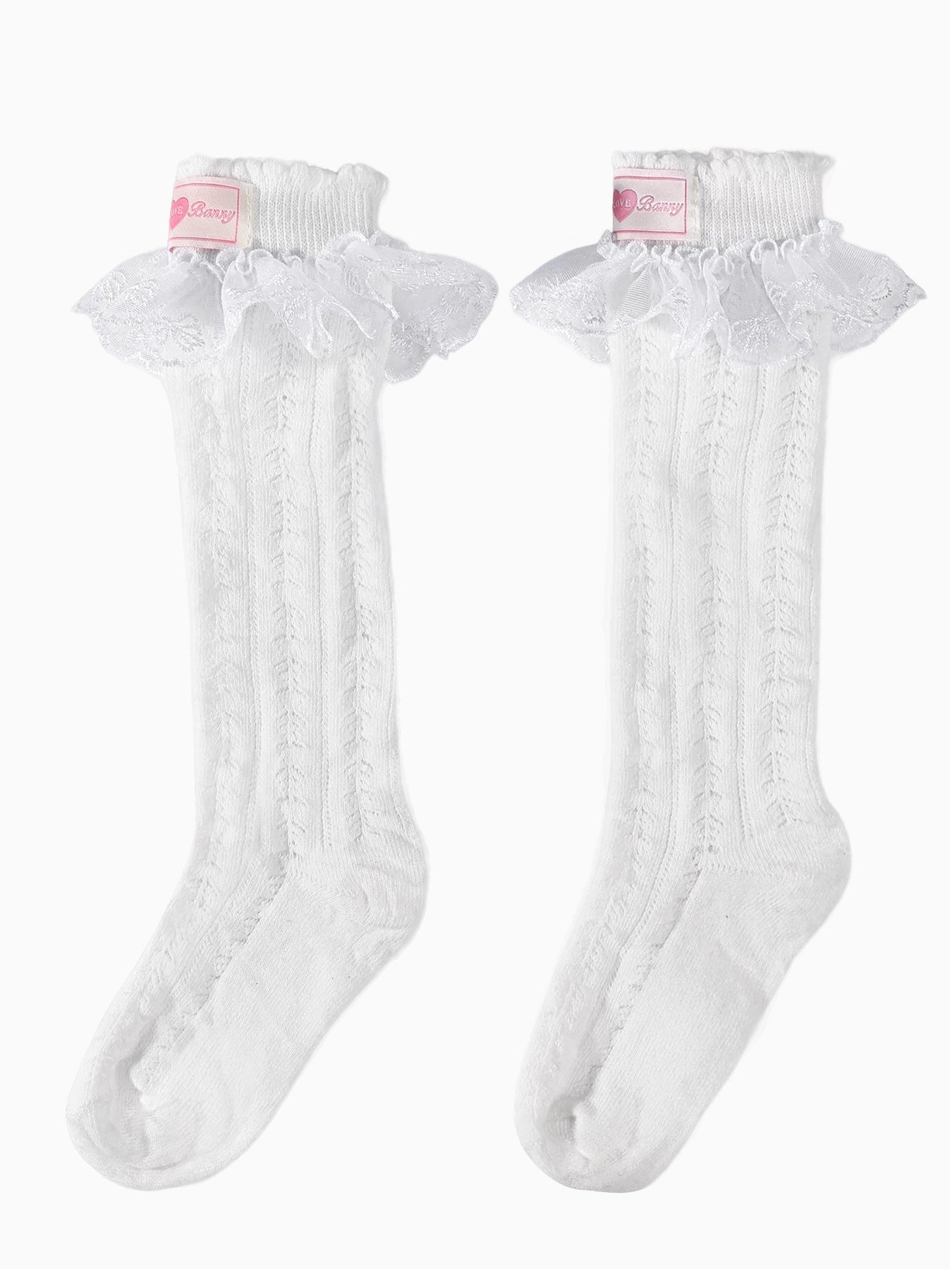 Lace Trim Socks for Kids