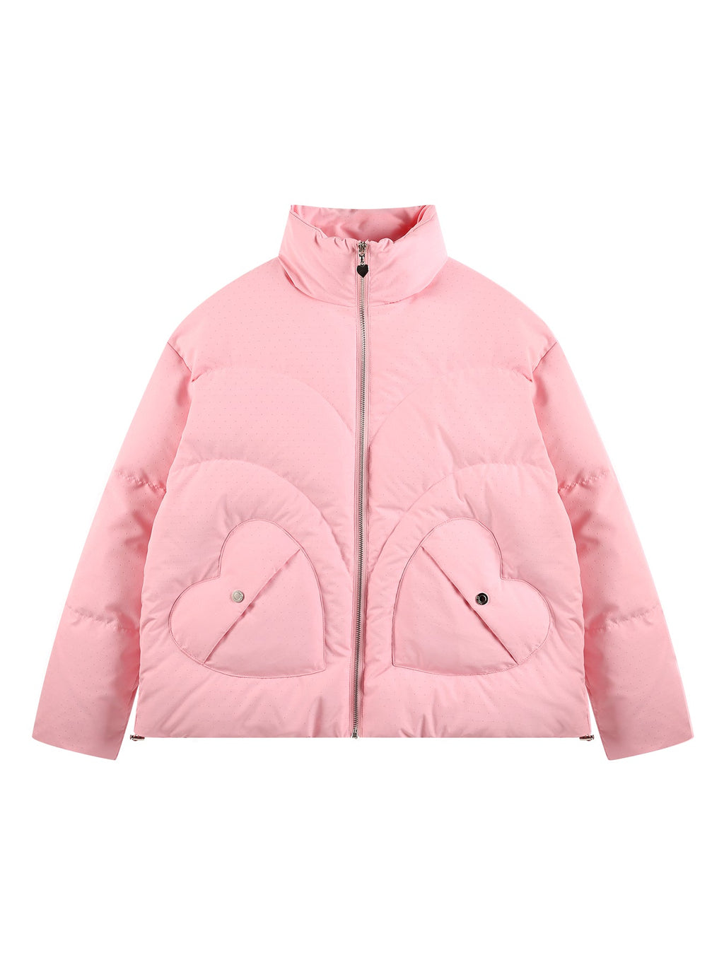 Girls Pink Down Puffer Jacket Winter Warm Short Coat