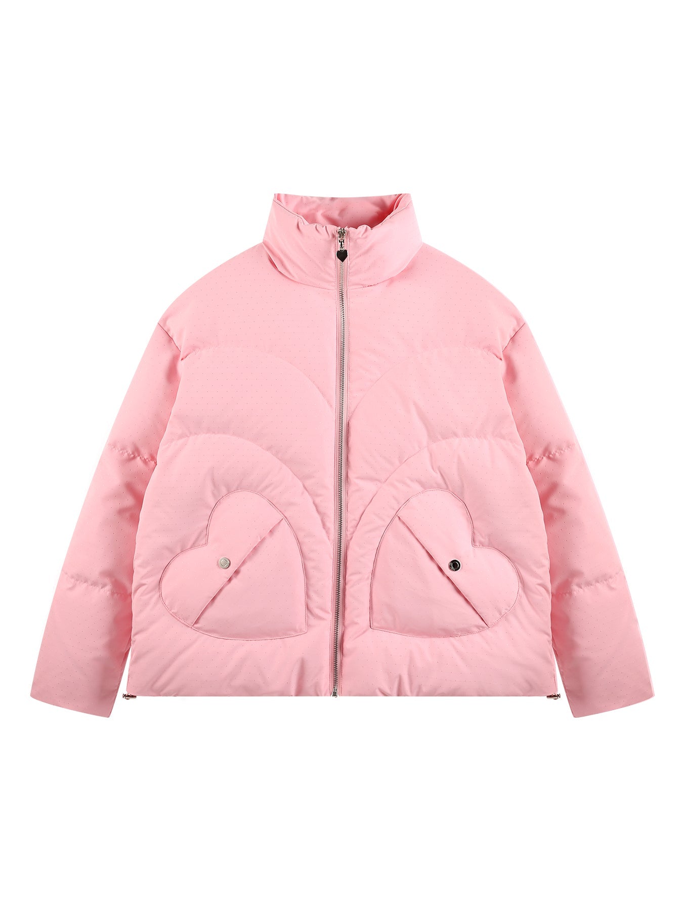 Girls Pink Down Puffer Jacket Winter Warm Short Coat