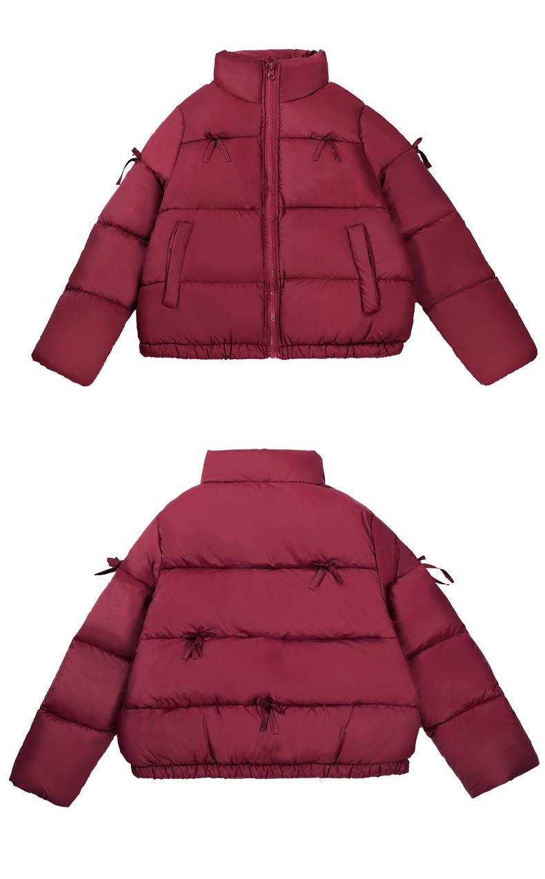 Girls Winter Down Puffer Jacket 90% White Duck Short Coat