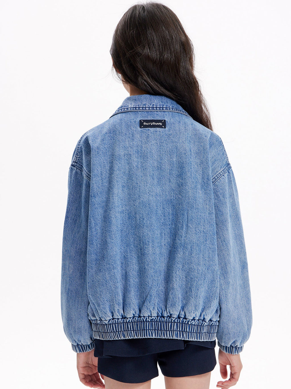 Vintage Denim Jacket for Kids - Retro Zip-Up Outerwear