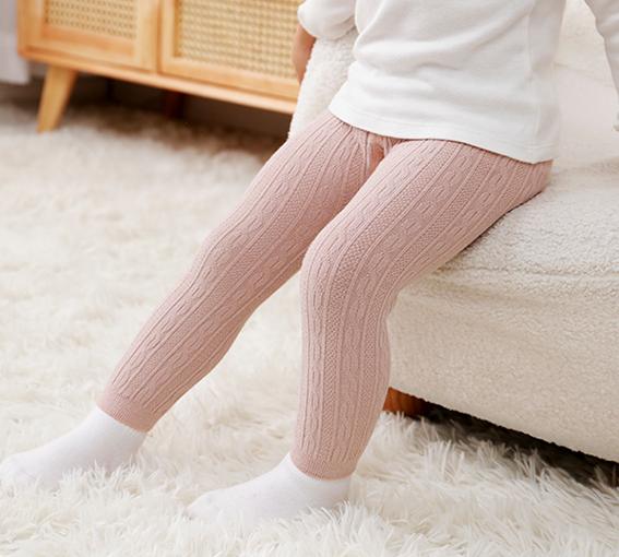 Toddler Cartoon Warm Fleece Lined Winter Leggings Pants
