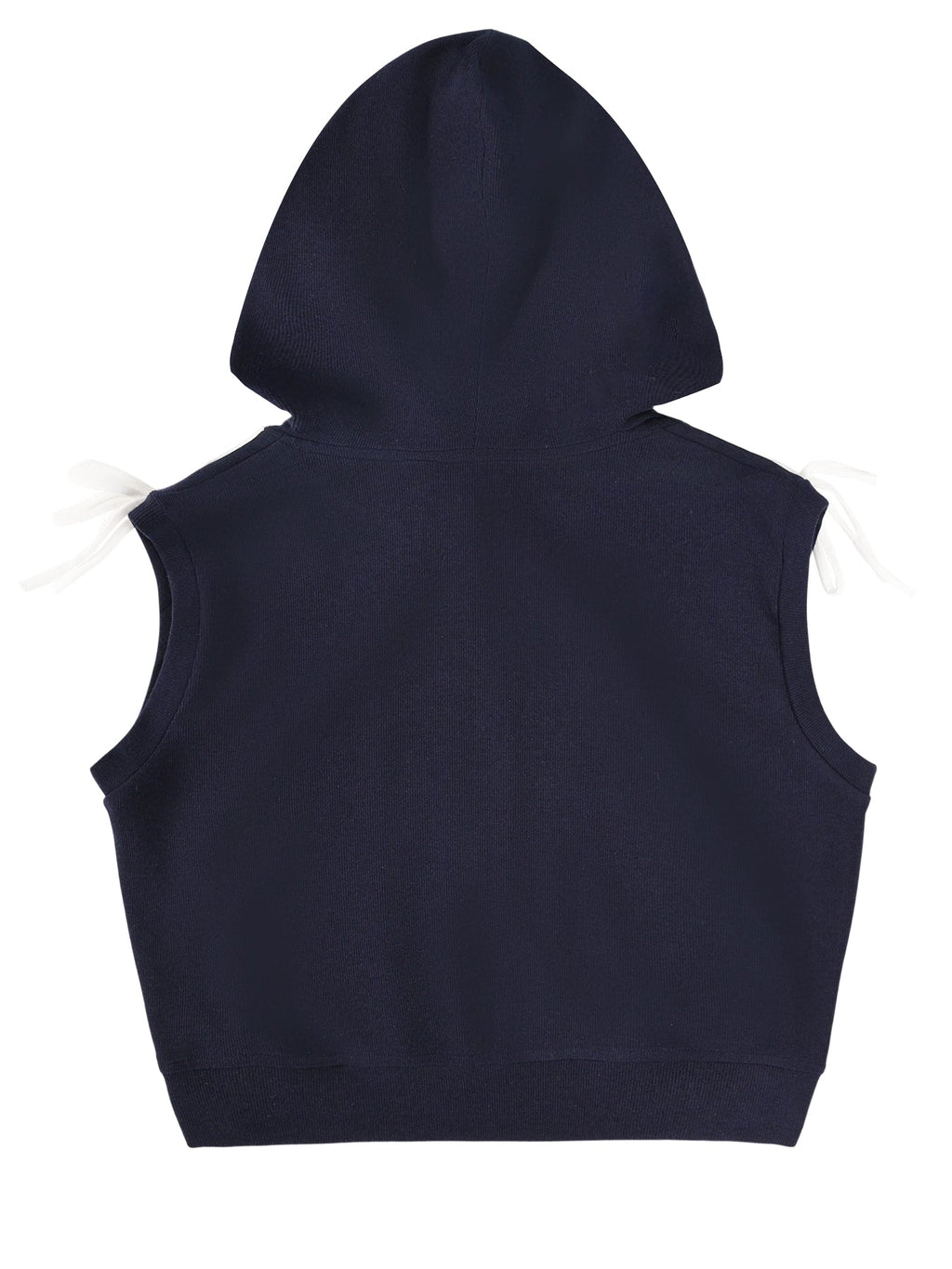 Kids  Sporty Sleeveless Zip Up Hoodie Vest