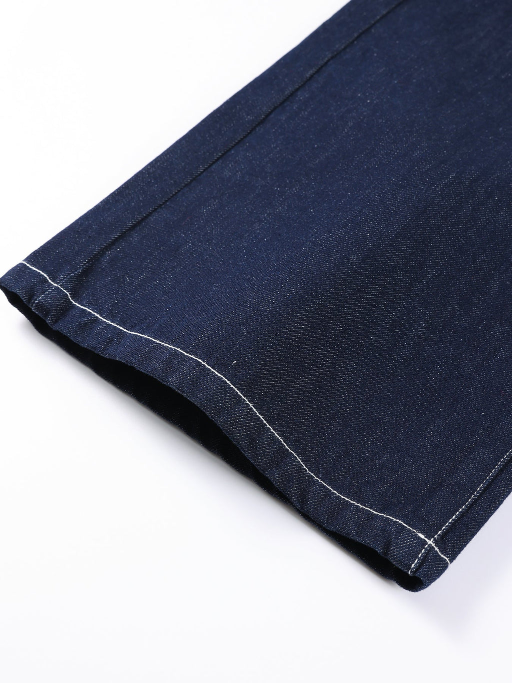 Girls' Wide Leg Denim Pants Dark Blue Casual Jeans
