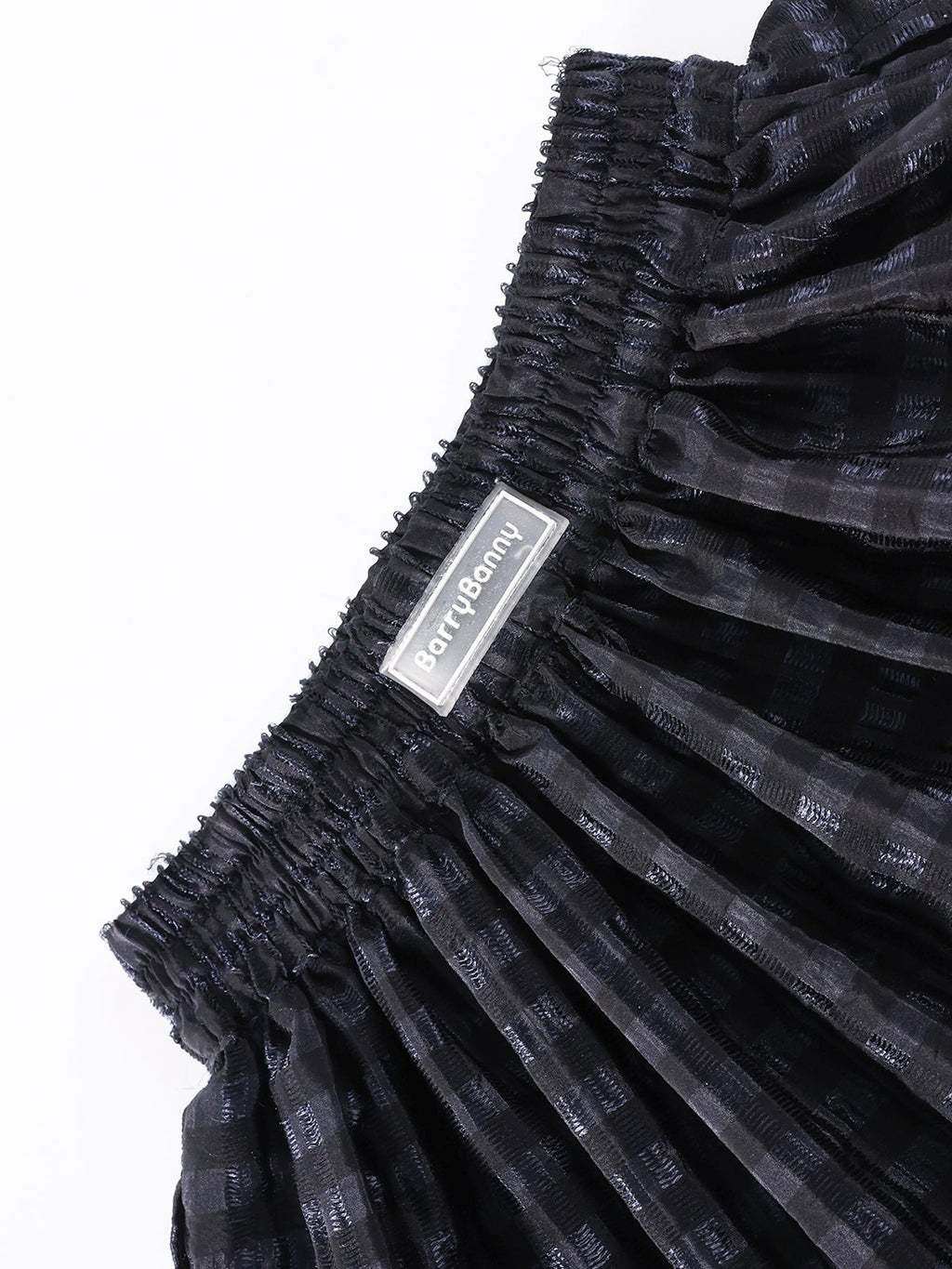 Girls High Waist Lace Trim Flared Tulle Skirt