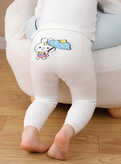Toddler Cartoon Warm Fleece Lined Winter Leggings Pants