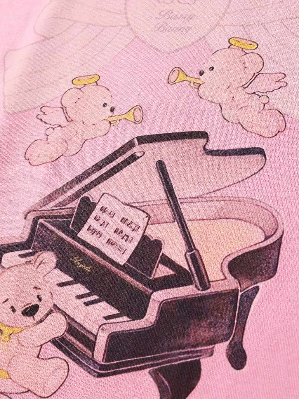 Girls Pink Short Sleeve Graphic Cotton T-Shirt