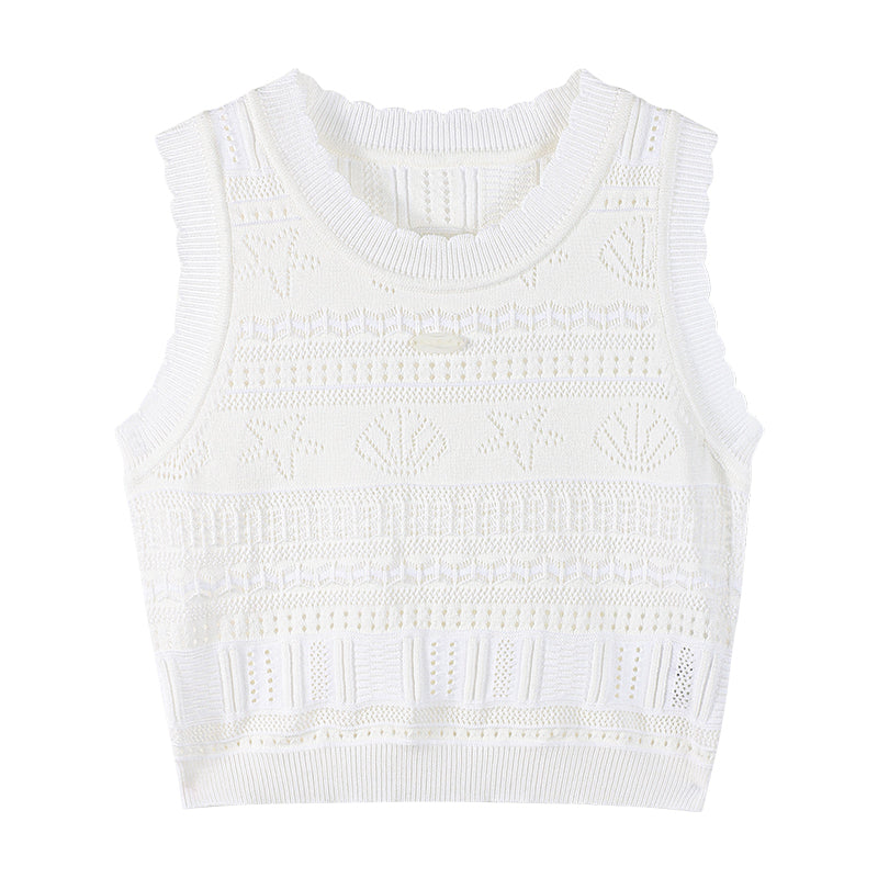 Girls Sleeveless Knit Tank Top Summer Casual Vest Shirt