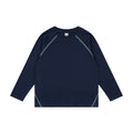 Boys Girls Raglan Long Sleeve T Shirt Kids Contrast Stitching Casual Athletic Top