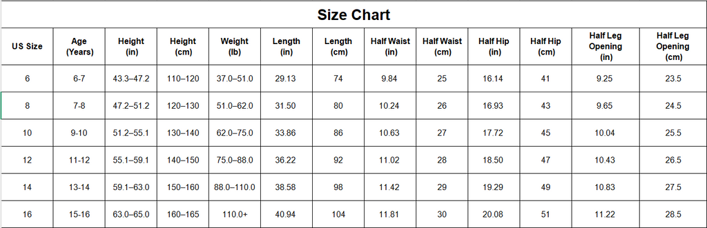 Girls' Wide Leg Denim Pants Dark Blue Casual Jeans