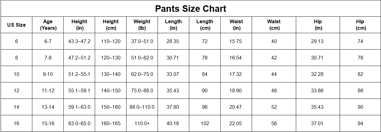 Girls High Waist Wide Leg Denim Jeans Casual Loose Fit