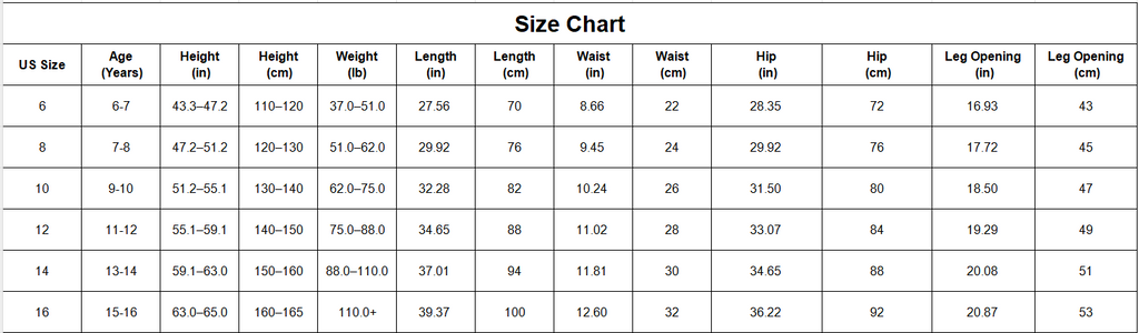 Girls Striped Wide Leg Trousers Casual Loose Pants
