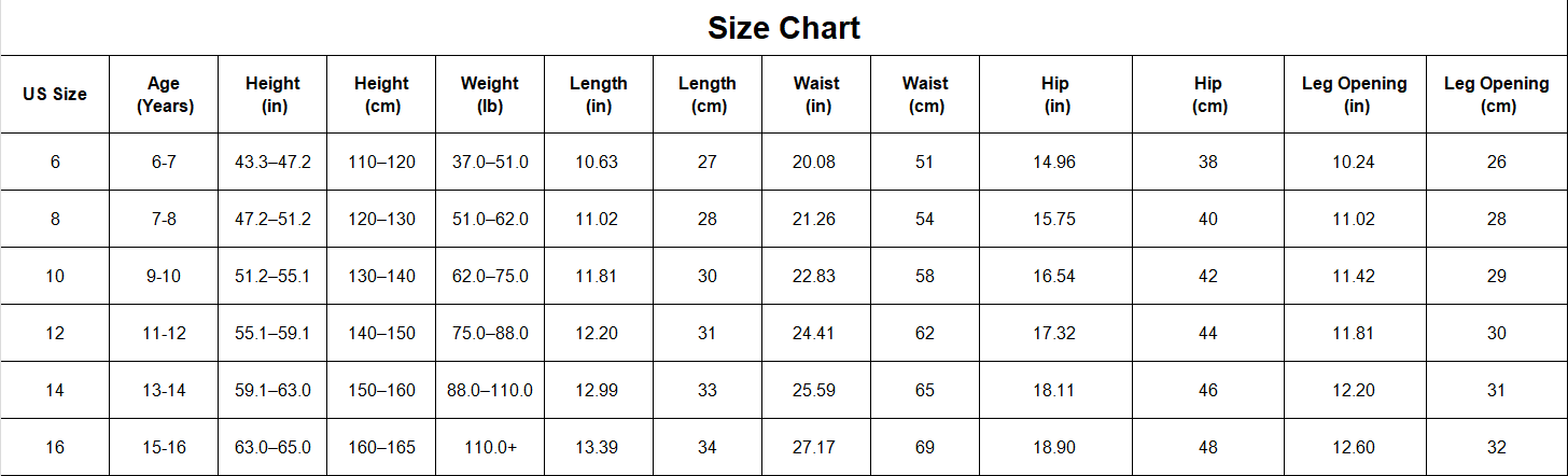 Girls Ruffle Hem Cotton Knit Summer Casual Shorts