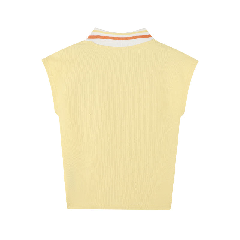 Kids Summer Polo Shirt Short Sleeve Solid Casual Top